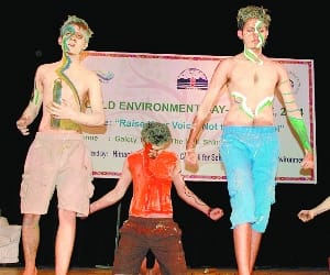 programme on world environment day at gaiety theatre