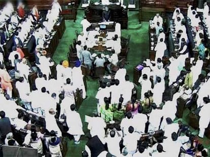 bjp mp ramesh bidhuri gives controversial statement in loksabha
