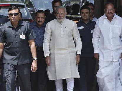 The rule does not apply for Modi