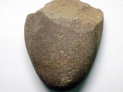 two lacs years old pebble tools