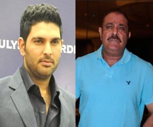 yurvraj singh father blame dhoni