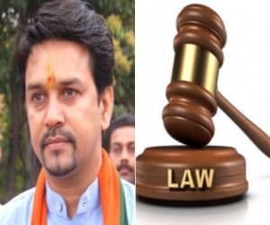 Dharamsala court summons to mp anurag thakur in hpca case.