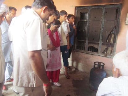 Creepy Incident: 4 family member burn alive