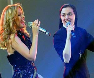 nun cristina become star in italy