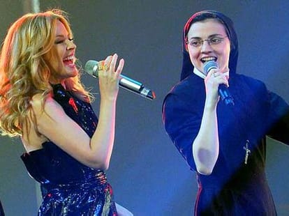 nun cristina become star in italy