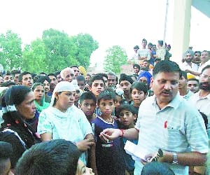 Una Panchayat diktat case : youth Threatens to Kill Himself