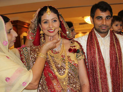 cricketer shami ahmad marriage with hasin jahan