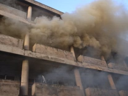 Chandigarh Building Firing