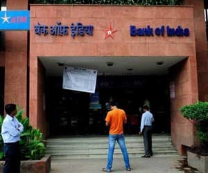 Loot in bank of India branch of faridabad