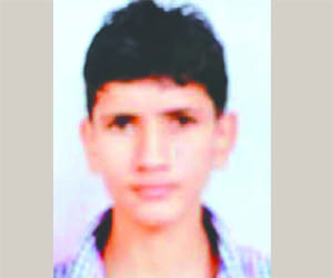 student drown in water reserve of a mall