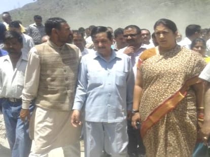 Protest against smriti irani