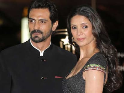 arjun rampal wife upset with sussanne khan?