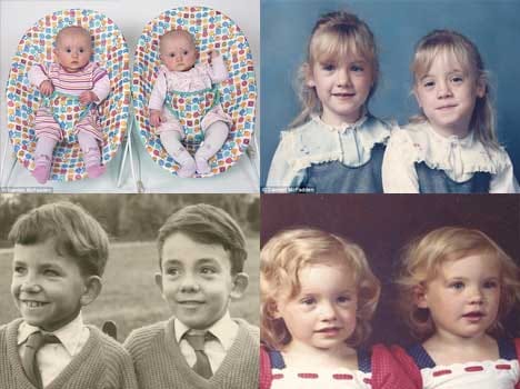 family with four generations of twins