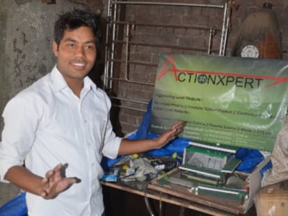 vijay kumar invent bike engine