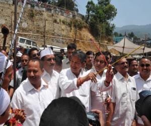 harish rawat met election commission
