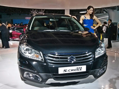 Maruti Suzuki S-Cross Spotted in India