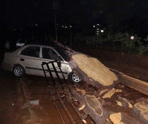 Torrential rain caused havoc in Zirakpur