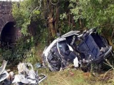 Nano car falls into 100 meters gorge, one men died