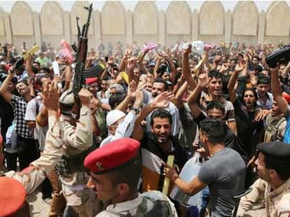 iraqi shiya maulvi apeals people to face sunni with arm