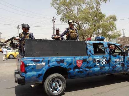 The rebels just over 60 km from Baghdad