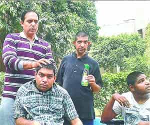 Harish kakkad serves disabled children