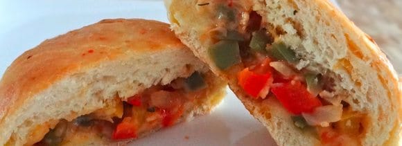 Pizza Masala Bun