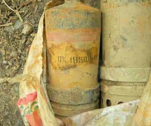 Explosives found envelop, terror