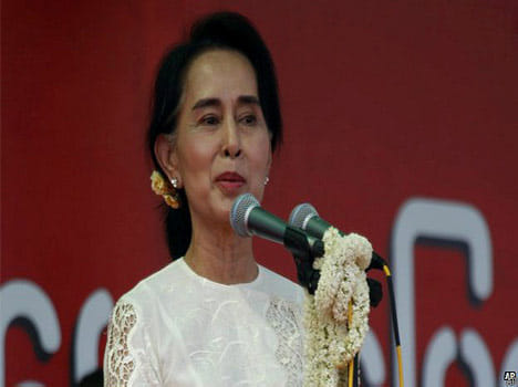 ban remain on suu kyi in burma presidential election