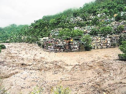 danger from river in uttarakhand