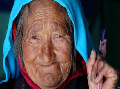 Taliban cuts fingers of voters in Afghanistan