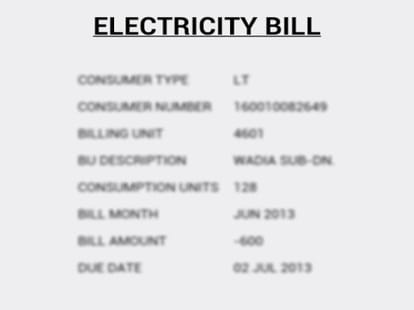 electricity board notice to 910 defaulters.