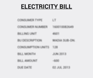 In Faridabad submit electricity bill on weekend.