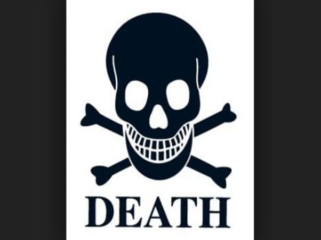 one person died when he ging to home 