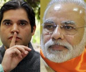 Varun Gandhi came Noida, had maintained silence