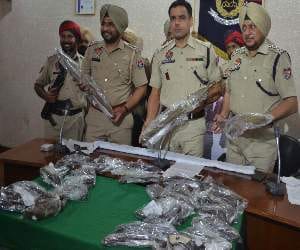Including rocket launchers police got weapons from canal