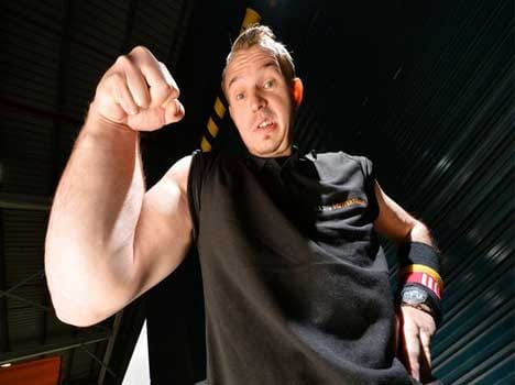 one armed wrestler