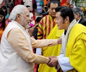 Prime minister modi trip become gift for bhutan