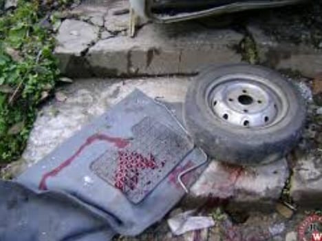 Cab fell into the ditch, faithful woman's death
