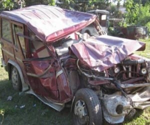 death in road accident