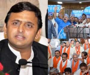 high voltage drama in assembly of uttar pradesh