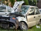 Road accident on yamuna expressway