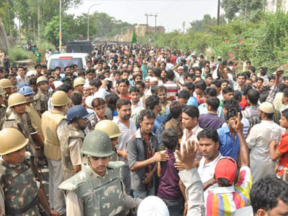 disturbance in sambhal up
