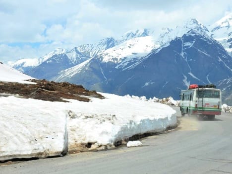 HRTC Delhi-Leh bus service restarts after nine months