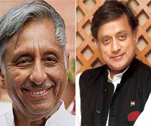 Shashi tharoor and mani shankar fight on pm narendra modi