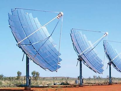 Grid System in Solar Plant to Produce Electricity