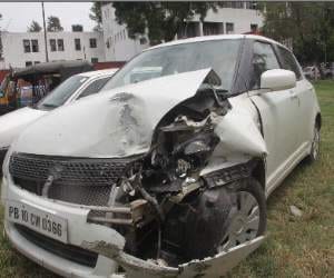 car accident of Transport Minister of Himachal