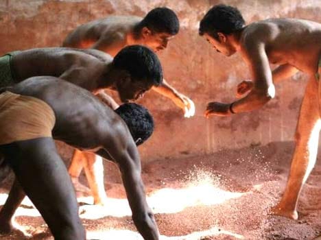 wrestling competition in katra