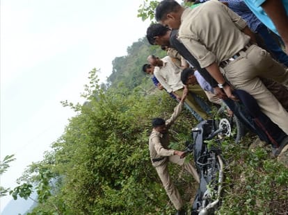 mysterious death of Market trader son in road accident