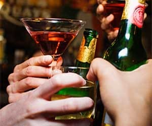 drink alcohol and missed bike.