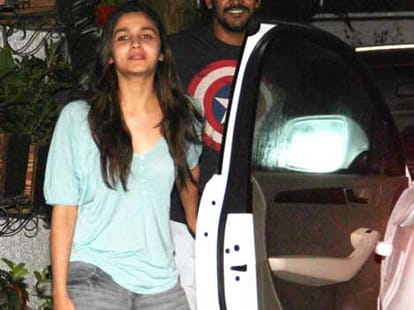 alia bhatt drinking publicly